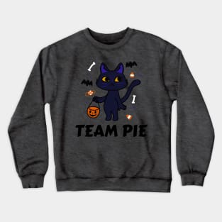 Team Pie Pumpkin Pie Thanksgiving Halloween Crewneck Sweatshirt